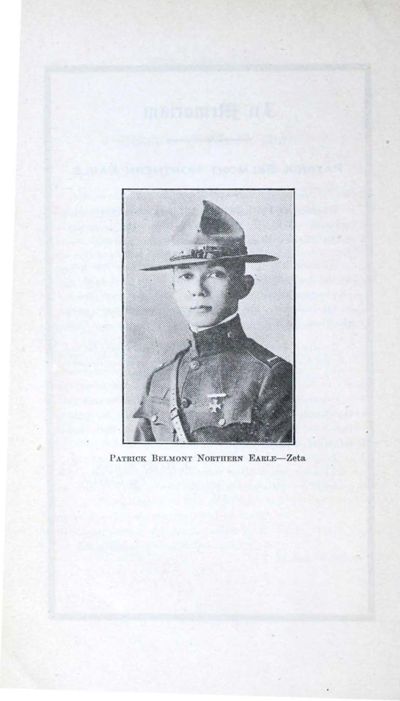 Patrick Belmont Northern Earle-Zeta Photograph, February 1919